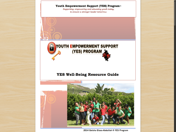 YES Program Well Being Resource Guide